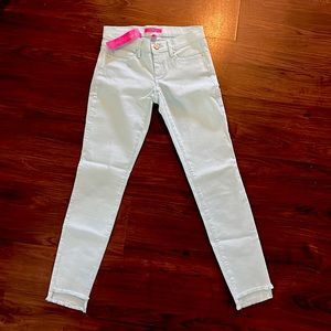 Lilly Pulitzer NWT aqua jeans